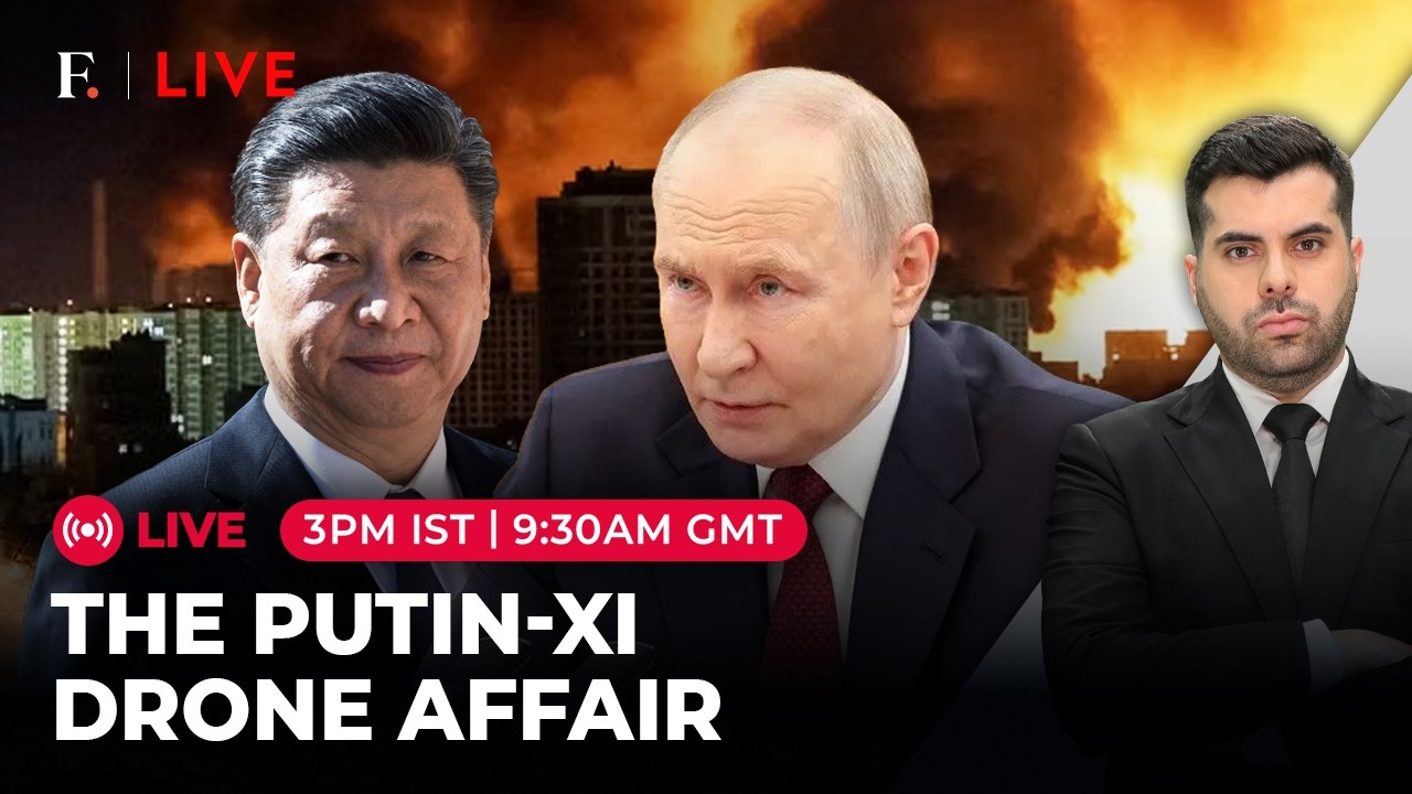 LIVE: Putin-Xi Partnership: The China Connection Behind Russia's Drone Boom | Firstpost Live