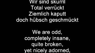 Eisbrecher-Willkommen im Nichts German Lyrics+Translation