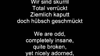 Eisbrecher-Willkommen im Nichts German Lyrics+Translation