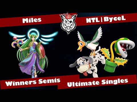 Going Ham #4 SSBU Singles - Winners Semis - Miles(Palutena) Vs ByceL (Piranha Plant, Duck Hunt Duo)
