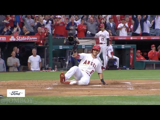 Tommy La Stella hits an inside the park home run, a breakdown