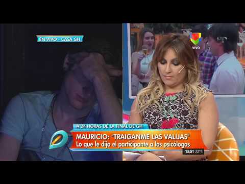 La crisis de Mauricio en la Casa de Gran Hermano