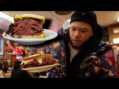 Trying the LEGENDARY Katz’s Deli in NYC!
