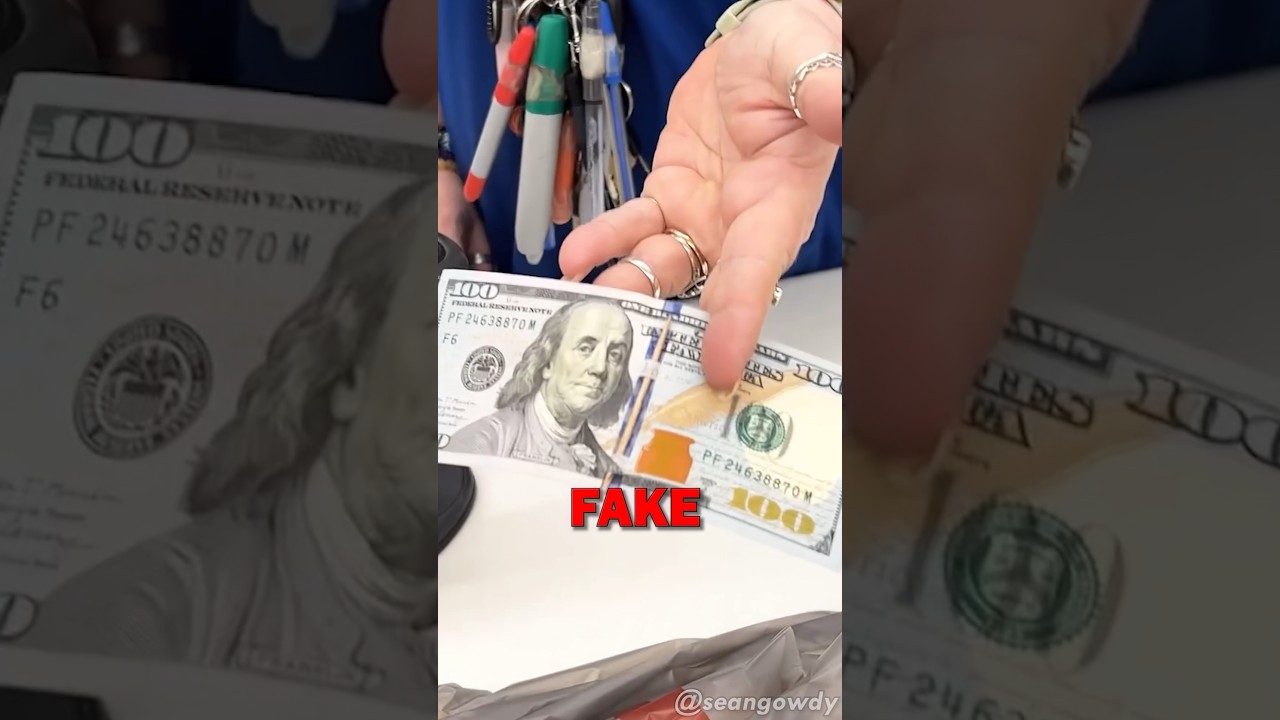 How To Recognize Fake Money💵