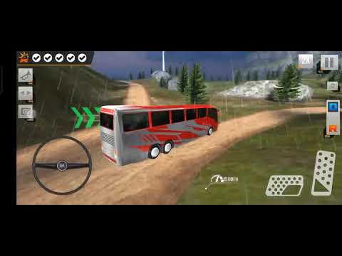 Modern Bus Simulator New Parking Games - Bus Games | OFFROAD JOURNEY |