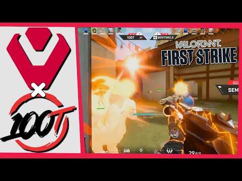 WINNER INTO GRAND FINAL ! SENTINELS vs 100T HIGHLIGHTS | First Strike NA - NSG - Closed Qualifier