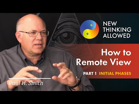 Remote Viewing Training, Part One: The Initial Phases, with Paul H. Smith