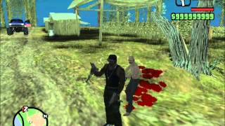 preview picture of video 'GTA San Andreas Leatherface Mod'