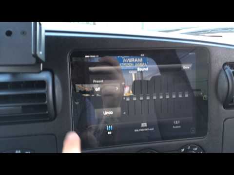 Ford F250 iPad Mini Slider Kit installation Sony Radio App Control SoundmanCa Official Installer