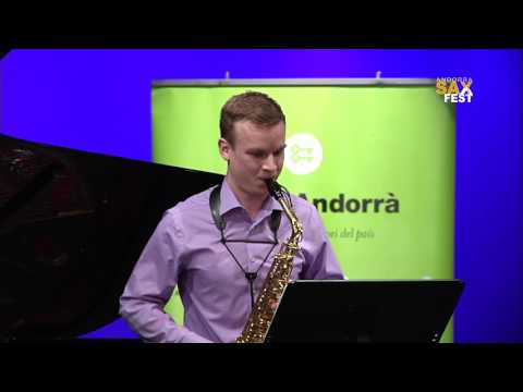ANDREAS MADER - 2nd ROUND - III ANDORRA INTERNATIONAL SAXOPHONE COMPETITION 2016