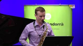 ANDREAS MADER - 2nd ROUND - III ANDORRA INTERNATIONAL SAXOPHONE COMPETITION 2016