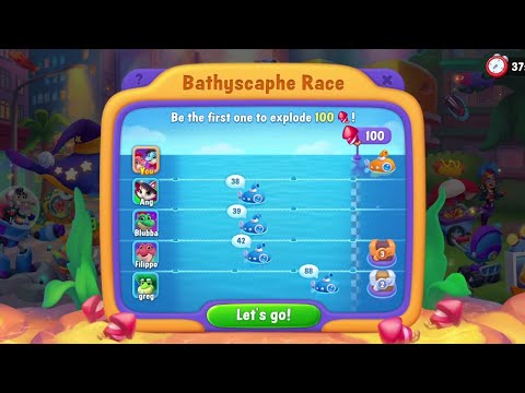 @Fishdom Level 9508. Got 1st Place on Bathyschape Race 🏁