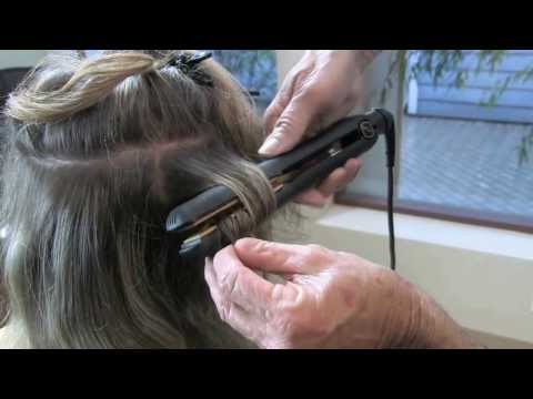 Create Dry Finger Waves with InfraShine ClassicLine Flat Iron