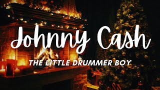 Johnny Cash Weihnachten, aber du bist allein am Kamin