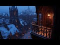 Gothic Winter Evenings Dark Academia Tunes For Walking Through Snowy Streets Melancholic Piano