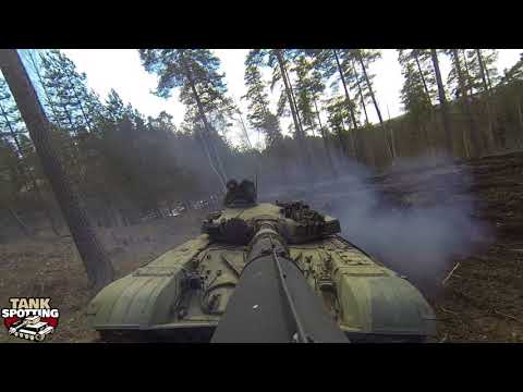 T-72M1 MBT Platoon Combat Demonstration Short Version - Set II #2 - Rear View Camera - Parola