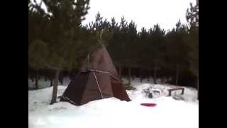 preview picture of video 'Finished Tour Of The Tipi'