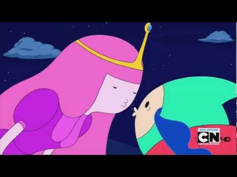 Adventure Time - Finn and Princess Bubblegum Kissing HD