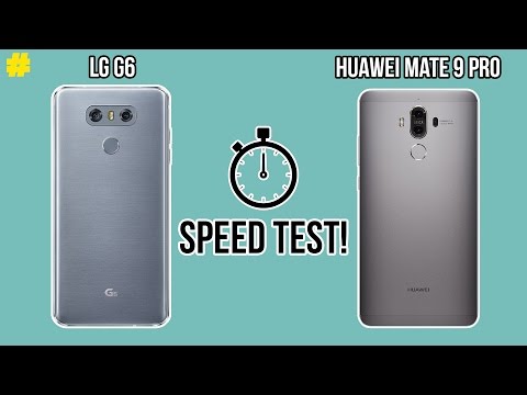 LG G6 vs Huawei Mate 9 Pro: Real World Speed Test!
