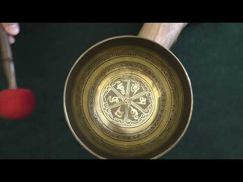 Поющая чаша Премиум 18,5 см Соль 209 Гц, Ре# 604 Гц