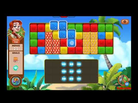 Lost Island Blast Adventure Level 726 NO BOOSTERS - A S GAMING