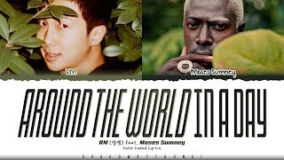 Download lagu RM 'Around the world in a day (Feat. Moses Sumney)' Lyrics [Color Coded Han_Rom_Eng] ShadowByYoongi mp3