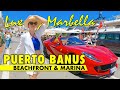 Puerto Banús Beachfront Marina Walk May 2024 Costa Del Sol Spain Immersive Virtual Tour