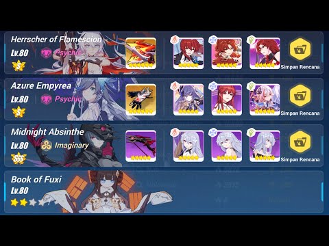 Ex Abyss Nirvana (D445) Kasumi(type+) 630 Pts | HFs(S0) AE(S3) MA + Fuxi *2 [HI3 SEA]