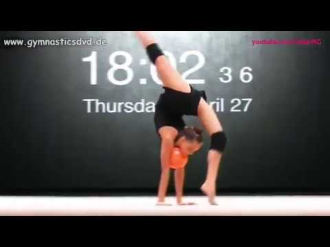 Arina Averina Ball Podium Training - World Cup Baku 2017