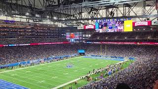 Ford Field (Detroit Lions NFL) - View From Section 324, Row 3; 8/22/25 Preseason vs Houston Texans