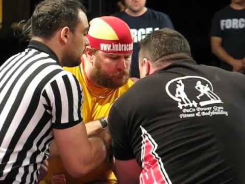 Radu "Valahu" Georgescu Vs. Danut Borbil - (1) finala bratul stang +110kg - CNS 2012