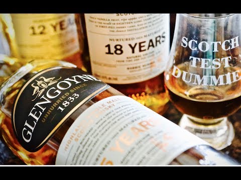 Glengoyne 12, 15, and 18 Year Scotch #332