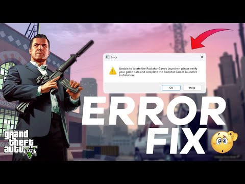 GTA V: How To Fix Error "Unable To Locate Rockstar Games Launcher Please Verify Your Game Data" 2026