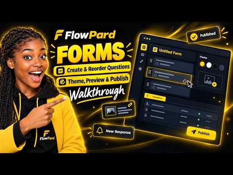 FlowPard Forms Tutorial: Build, Customize and Share Your Form in Minutes