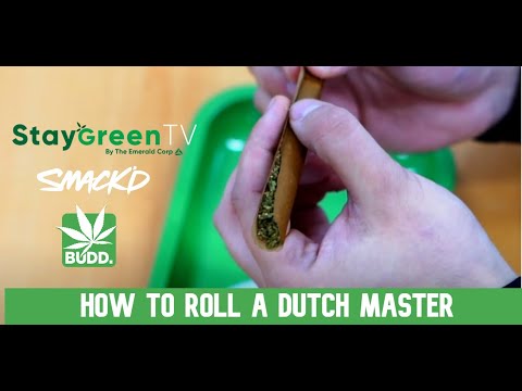 How To Roll A Dutch Master - StayGreenTV: Ep.4 - BUDD
