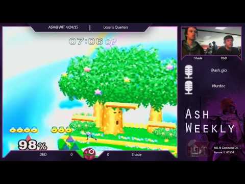 Melee Bracket ASH@WIT 4/24/15 - Moy (Ganon) vs DBD (Sheik)