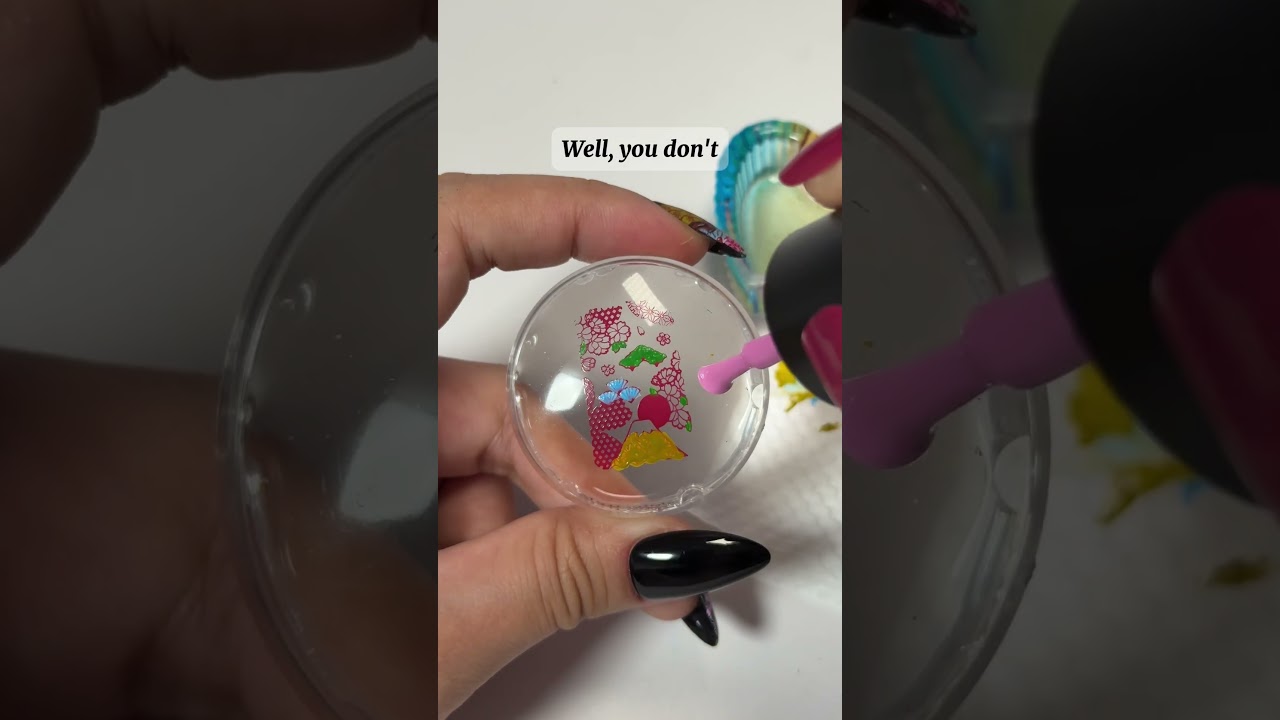 What Is Reverse Nail Stamping? Explained With Kimono Nail Art