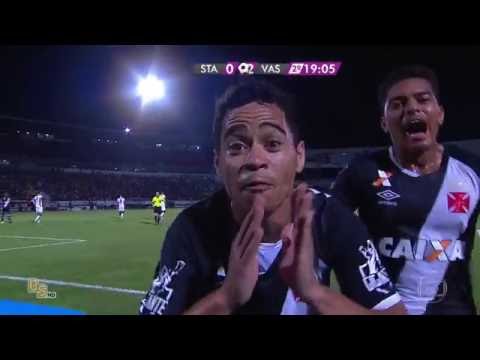 Gols - Santa Cruz 2 x 3 Vasco - Copa do Brasil 2016