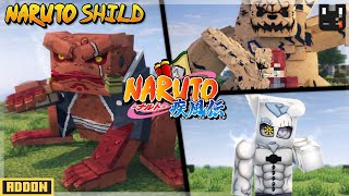 BEST NARUTO ADDON FOR MINECRAFT BEDROCK | NARUTO SHILD MCPE 1.21+ 🔥