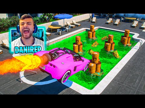CARRERA ÉPICA! CUIDADO CON LA PISCINA TÓXICA!! - GTA 5 ONLINE