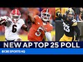 BREAKING: New AP Top 25 Poll Released: Georgia, Clemson, Iowa, & MORE | CBS Sports HQ