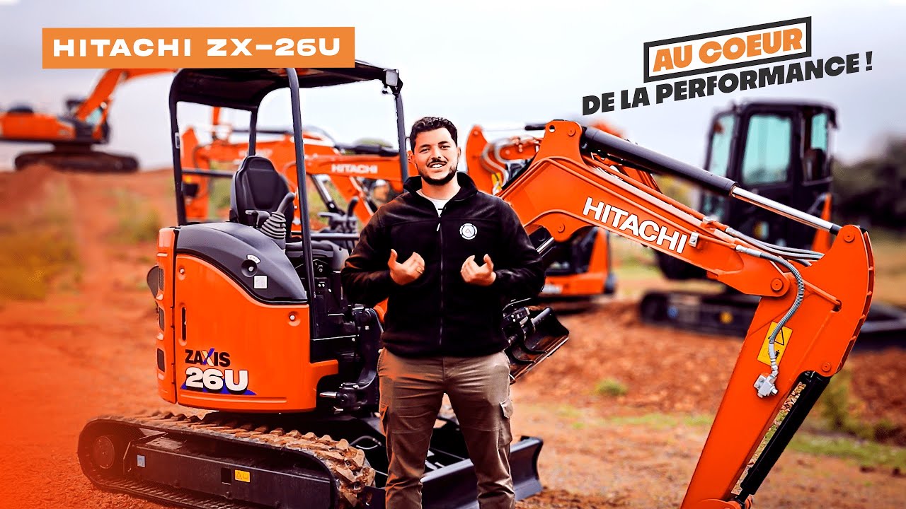 PELLE HITACHI ZX26 U6 CABINE