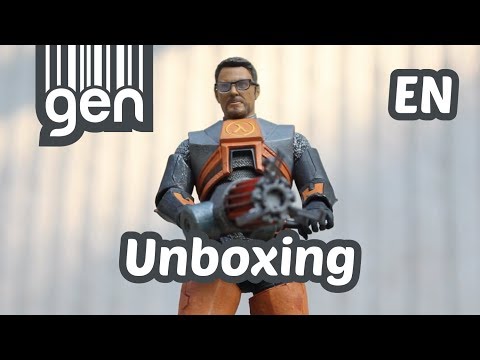 HλLF-LIFE 2 Gordon Freeman NECA - Unboxing by Gen (EN)