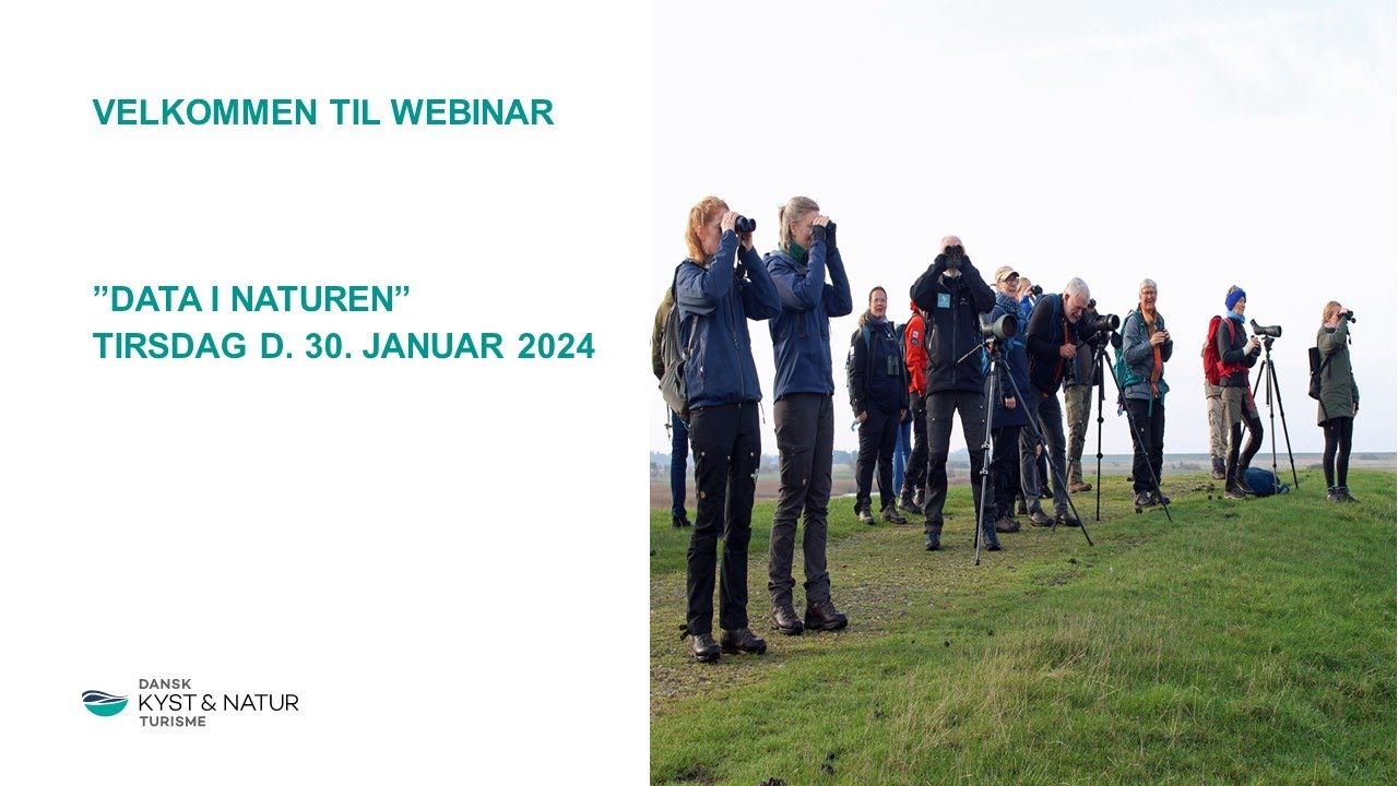 DATA i naturen - webinar 30. januar 2024