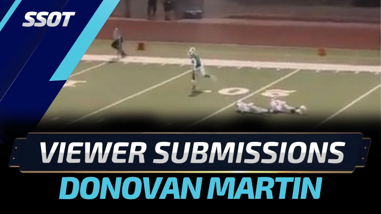 Emerging Star Donovan Martin: High School Football Highlights