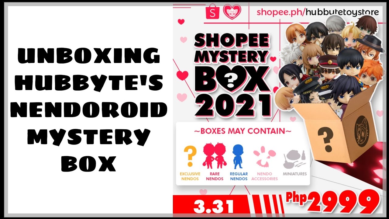[MYSTERY BOX] Unboxing Nendoroid Mystery Box from Hubbyte Toy Store
