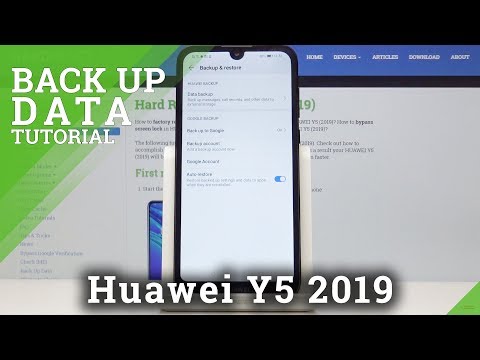 How to Allow Google Backup in Huawei Y5 2019 - Backup Data