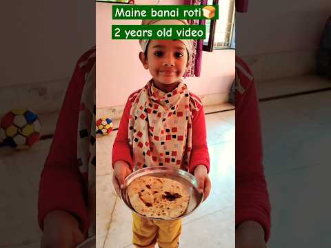 😎Cute baby #boy #akarsh #made #roti🍞 #love💞 #shorts #trending #song #viralvideo🙏👍