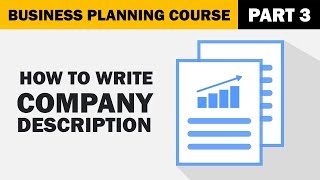 How to Write Company Description for your Business Plan?