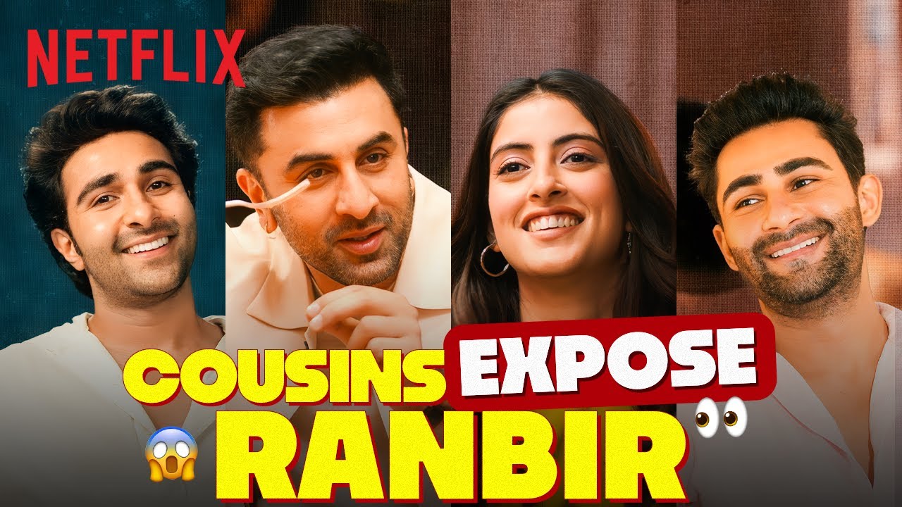 Ranbir’s ANIMAL Side Started Young?! 😳 | Ft. Aadar Jain & Others | Dining With The Kapoors | Netflix